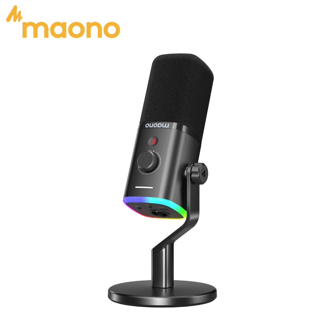 Gaming Microphone - Maono PD100X Gaming-Mikrofon mit Computer-Software Live-Streaming-Software