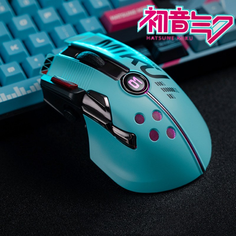 Pc Gaming Hatsune Miku - Hatsune Miku Gaming Maus Anime USB