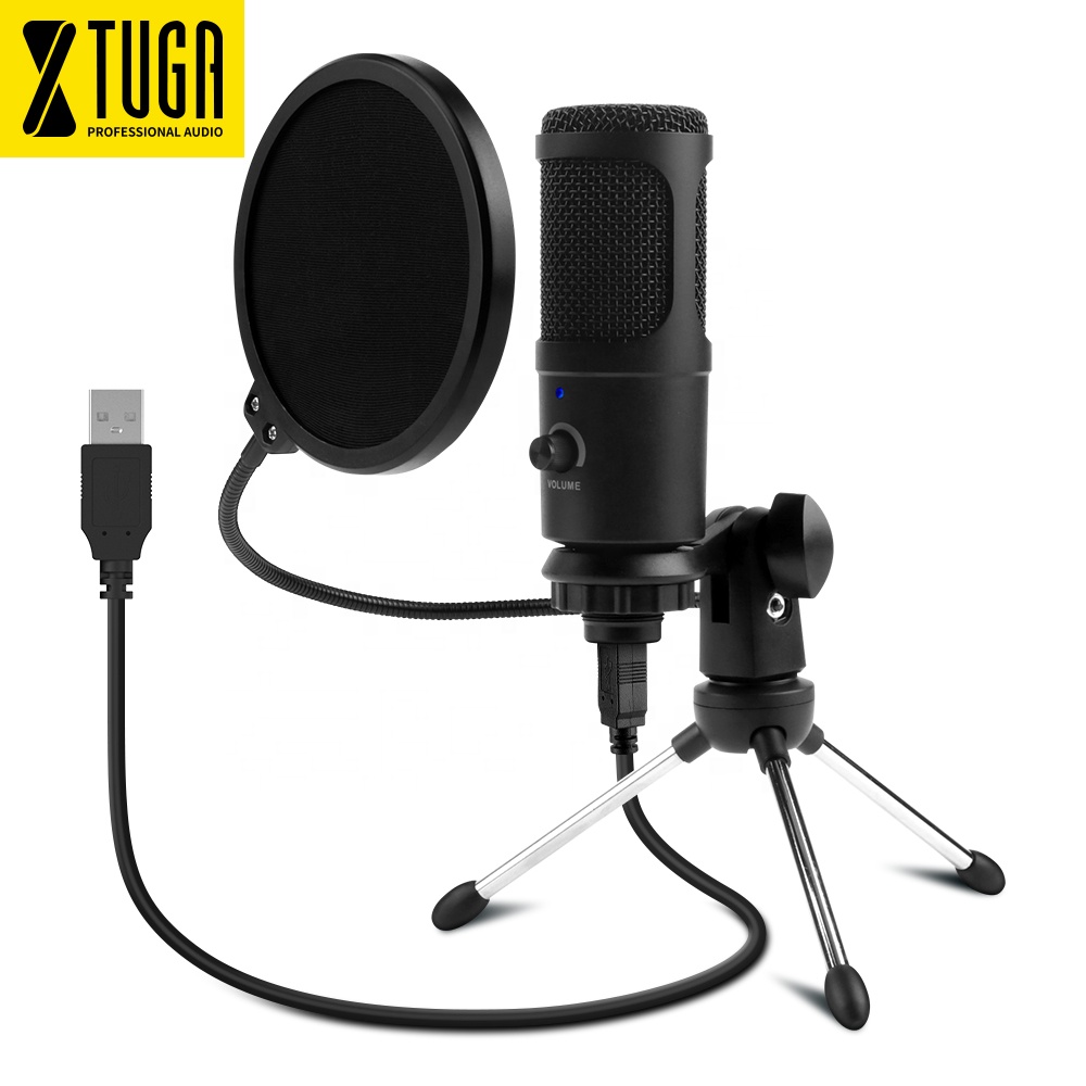 Gaming Microphone - XTUGA K30 Professionelle Wired Studio Aufnahme