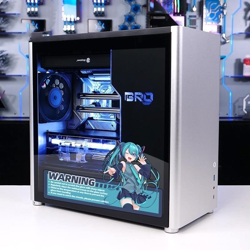 Pc Gaming Hatsune Miku - Neue Hatsune Miku Computer-Hülle mit Kawaii-Aufklebern,