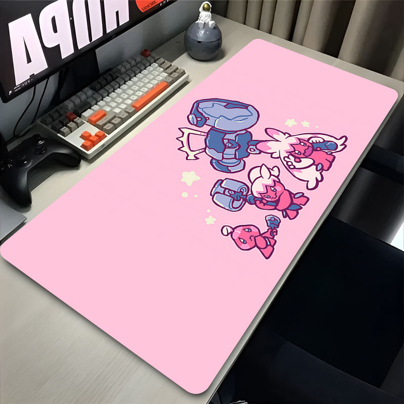 Pc Gaming Keyboard And Mouse - Mauspad P-pokemon Tinkaton Gamer Tastaturunterlage Gummi
