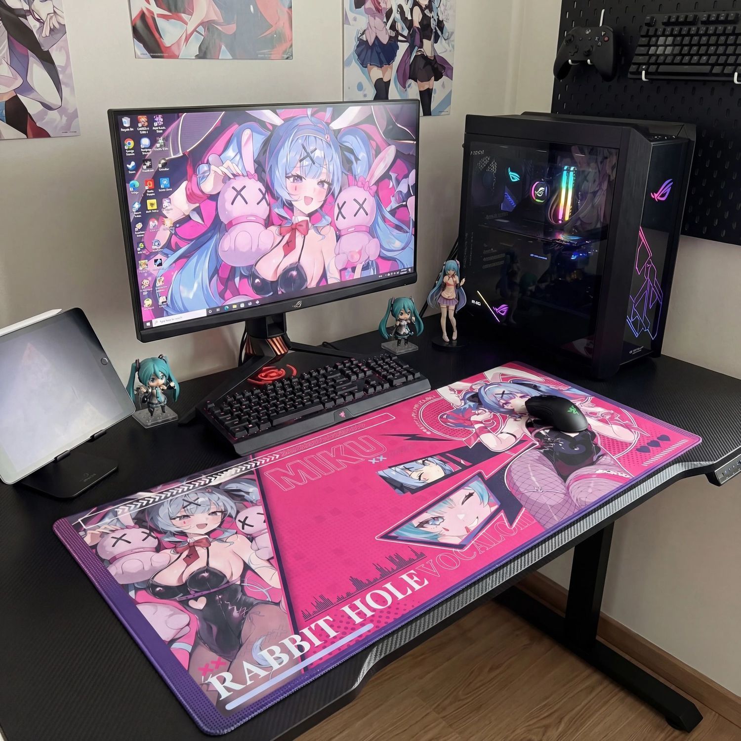 Pc Gaming Hatsune Miku - Hatsune Miku Rabbit Hole Extra Großes