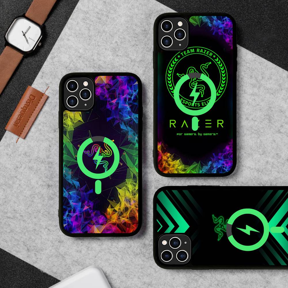 Pc Gaming Quotes - Gaming-Marke R-Razer Magnetische Kabellose Handyhülle für