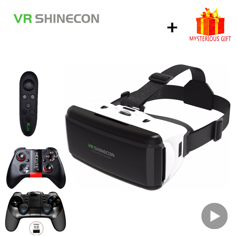 Vr Headset Pc - VR Shinecon Casque Helm 3D Gläser