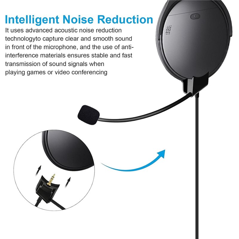 Gaming Microphone - [NEU!CCDD】 Ersatz-Audiokabel für Bose Quietcomfort 45