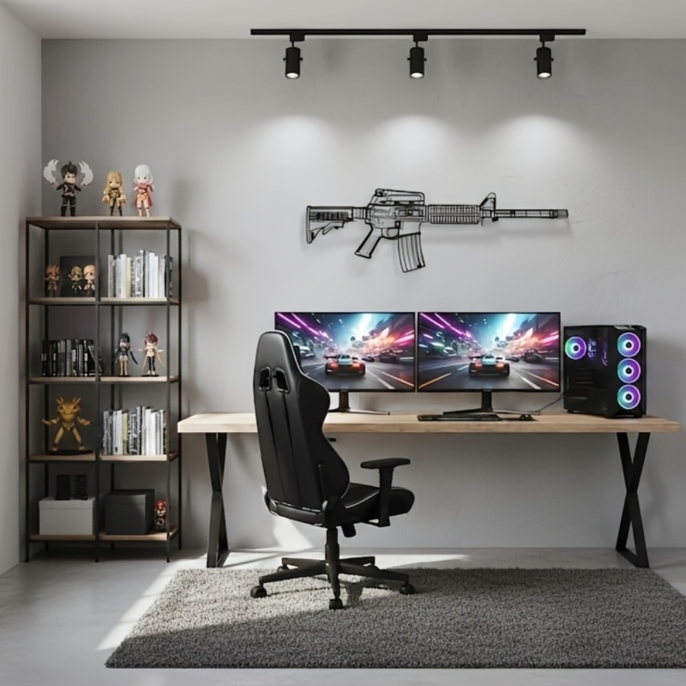 CIFbuy M4 Rifle AR15 Gun Silho – Gaming Desk Mat Bewertung und Preis