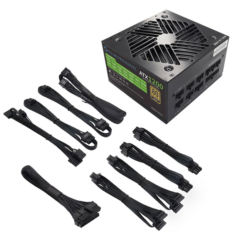 PCIE 5.0 1200 W PC-Netzteil Vo – Pc Gaming Fullset Bewertung und Preis