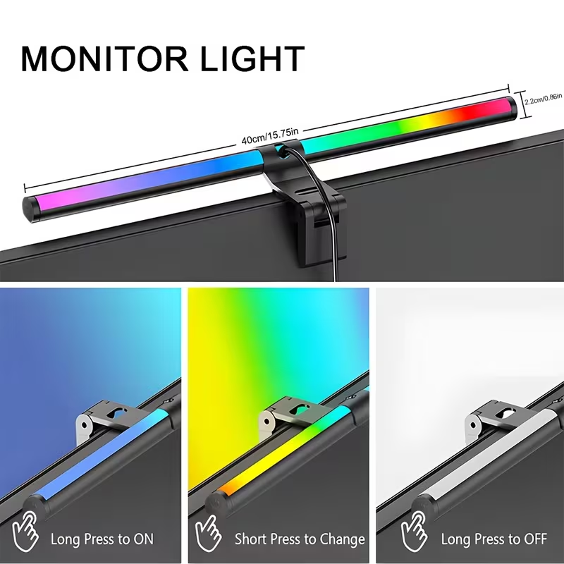 USB-betriebene LED-Monitorleuc – Pc Gaming Rgb Bewertung und Preis