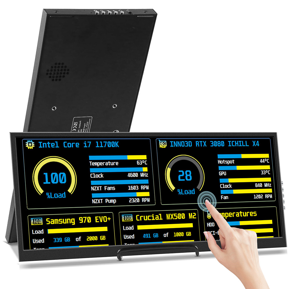 12,3 Zoll Touchscreen-Monitor  – Pc Zotac Gaming Bewertung und Preis