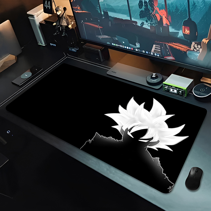 DBZ Schwarzes Anime-Mauspad Dr – Pc Gaming Keyboard And Mouse Bewertung und Preis