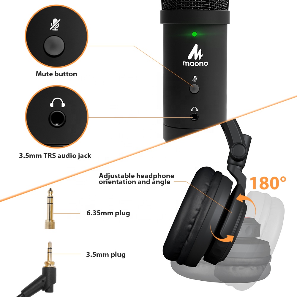 MAONO Studio USB-Mikrofon mit  – Gaming Microphone Bewertung und Preis