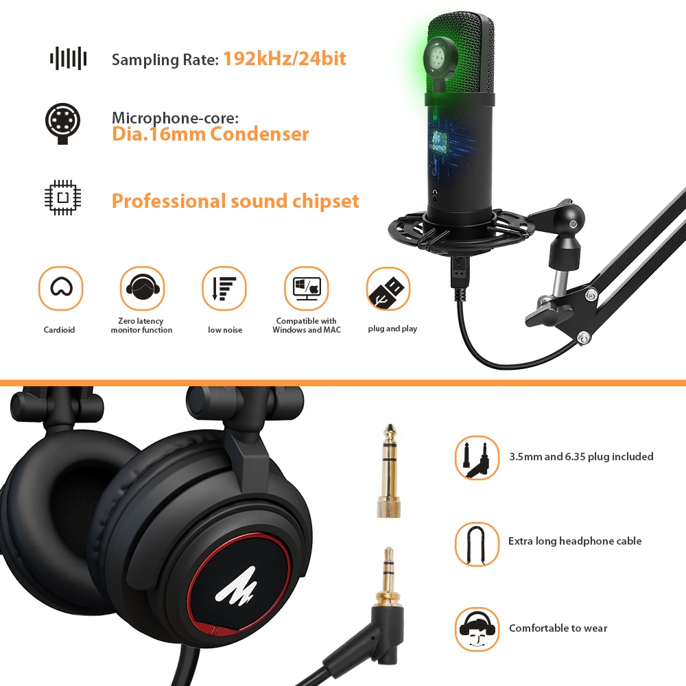 MAONO Studio USB-Mikrofon mit  – Gaming Microphone Bewertung und Preis