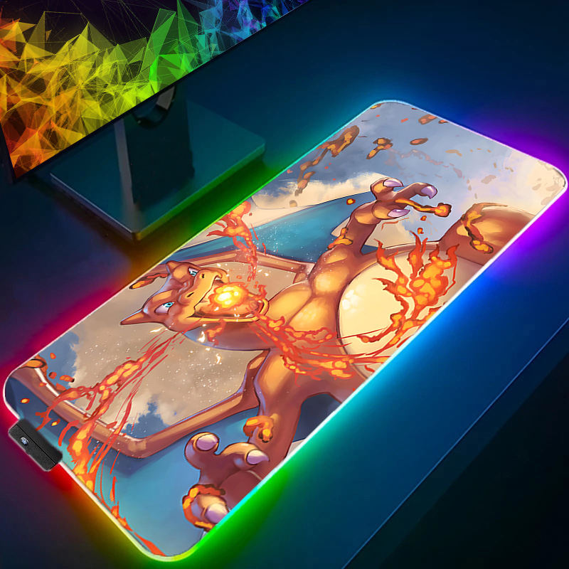 LED-Licht-Schreibtischunterlag – Rgb Keyboard Wrist Rest Bewertung und Preis