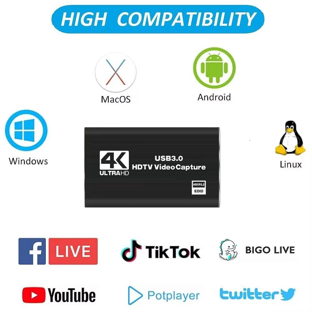 Roreta 4K USB 3.0 Videoaufnahm – Pc Gaming Games Bewertung und Preis