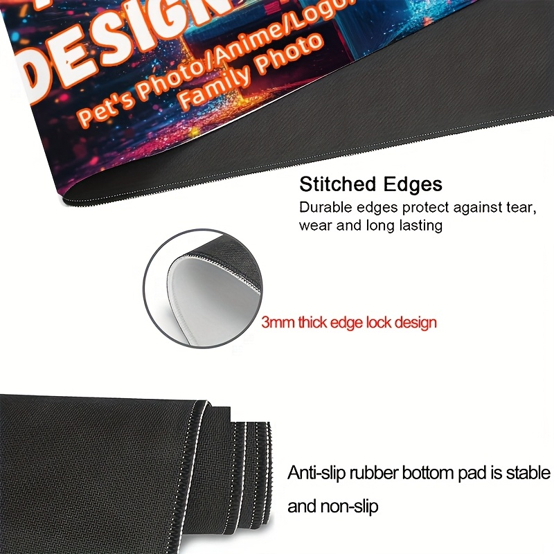 Personalisiertes Mauspad mit I – Gaming Desk Mat Bewertung und Preis