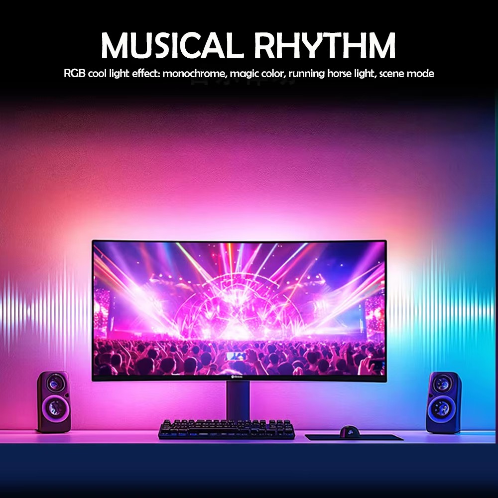 RGB-Gaming-Lichtleiste Monitor – Pc Gaming Games Bewertung und Preis