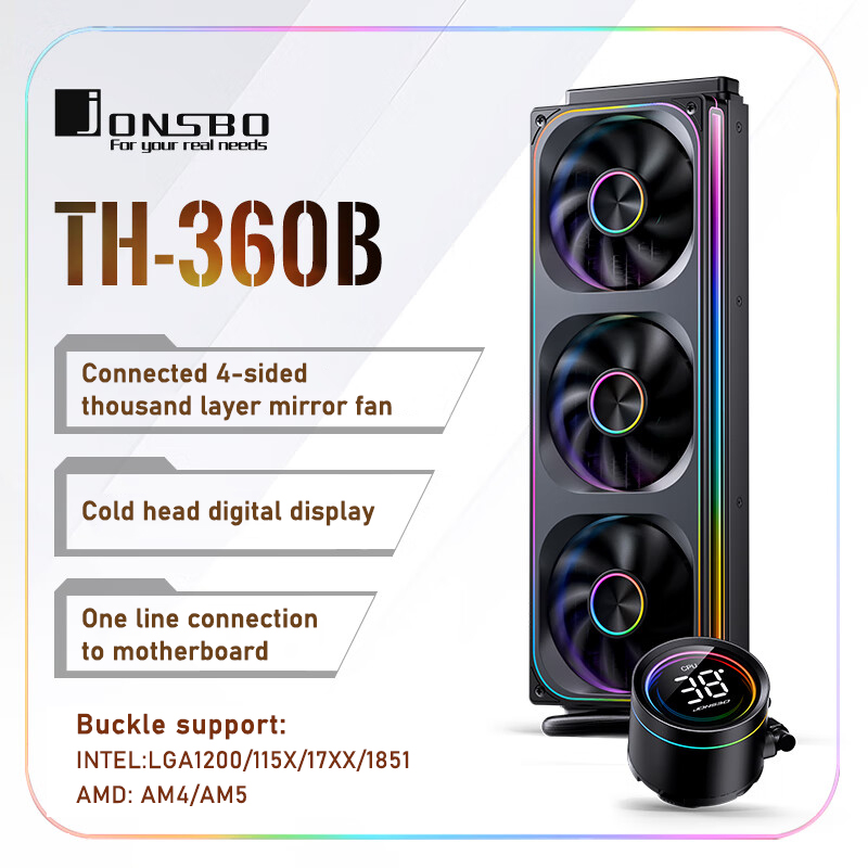 Jonsbo TH-360 AIO CPU Flüssigk – Pc Water Cooling Bewertung und Preis