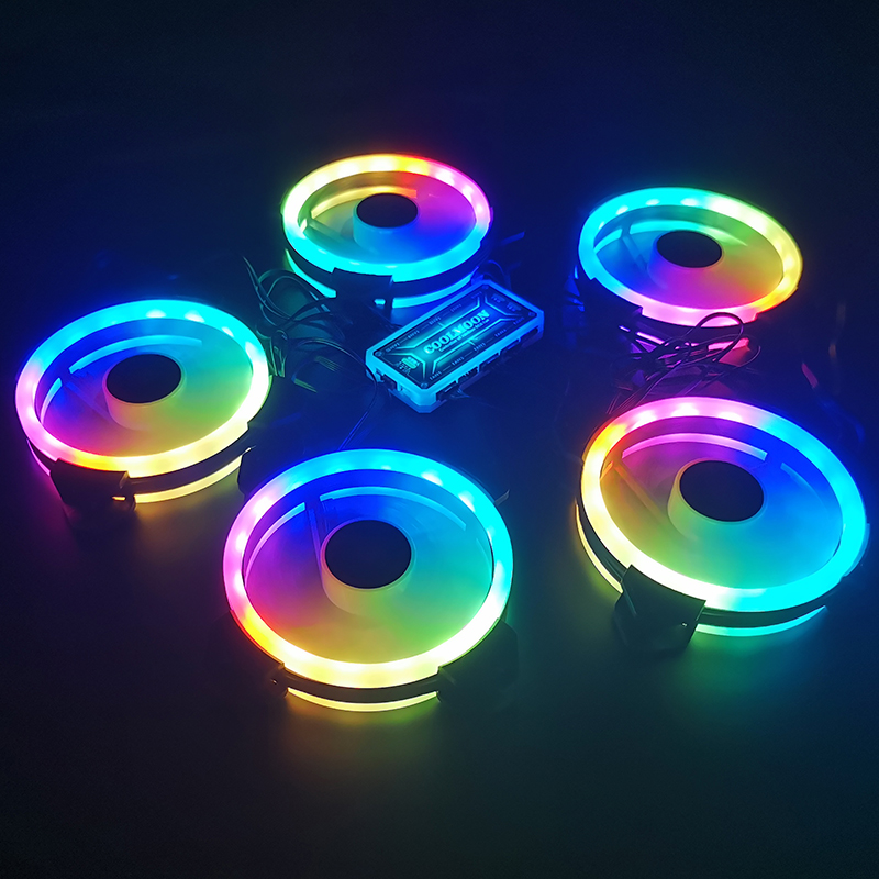 Coolmoon Gehäuselüfter PC-Kühl – Pc Gaming Rgb Bewertung und Preis