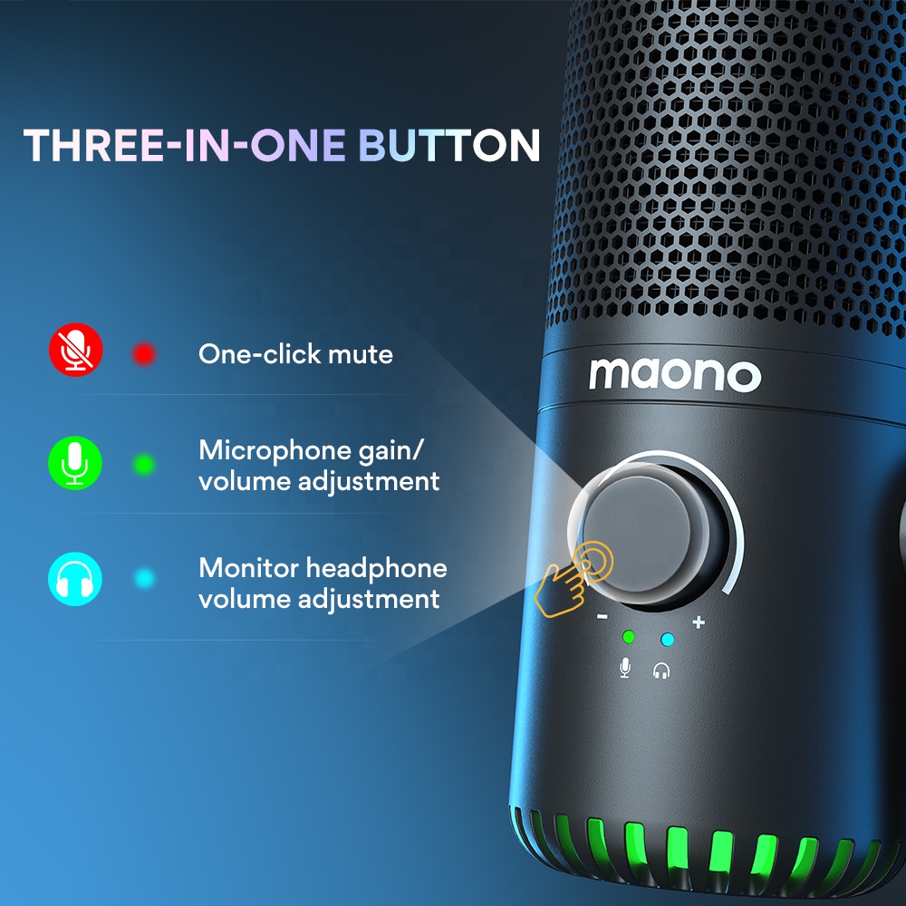 Maono DM30 Programmierbares RG – Gaming Microphone Bewertung und Preis