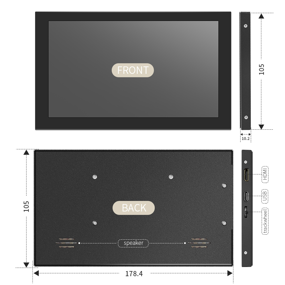 7-Zoll LCD Touchscreen-Panel I – Pc Gaming Fullset Bewertung und Preis