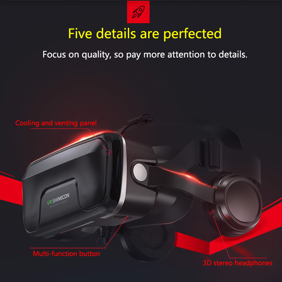 Shinecon Viar 3D Virtual Reali – Vr Headset Pc Bewertung und Preis