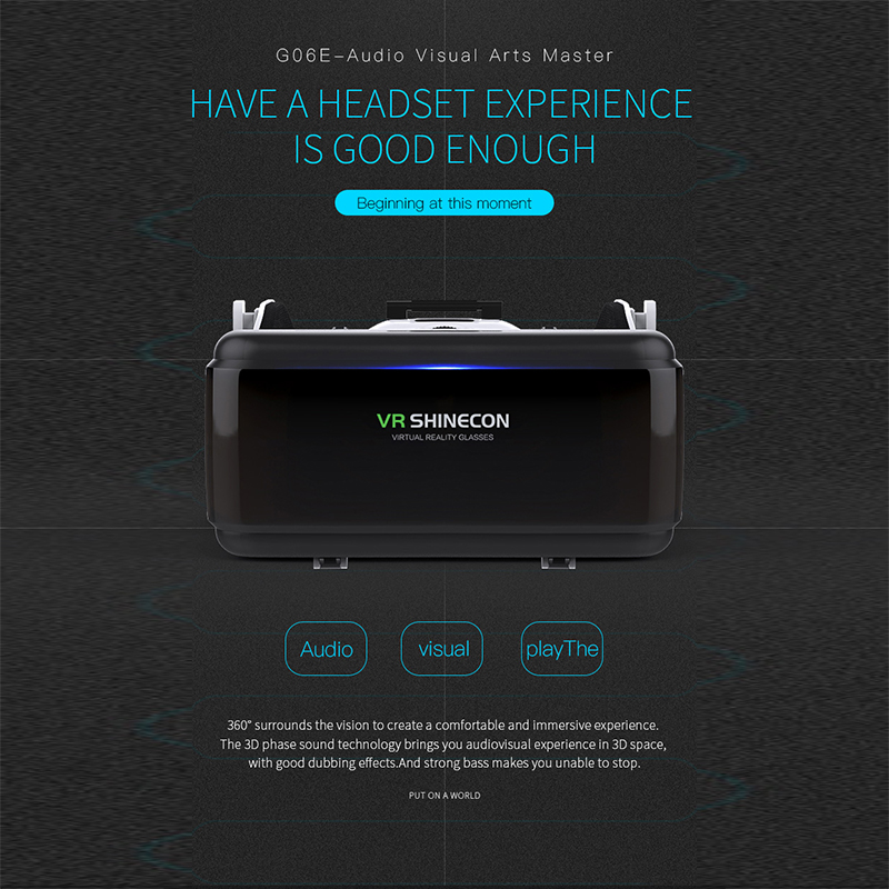 VR Shinecon Casque Helm 3D Glä – Vr Headset Pc Bewertung und Preis
