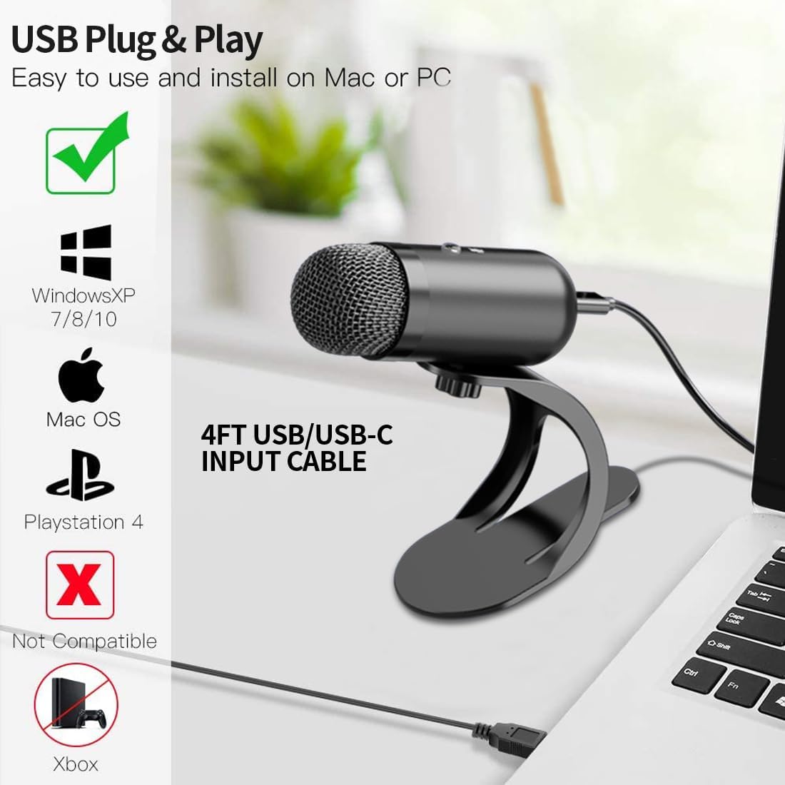 Professionelles USB-Kondensato – Gaming Microphone Bewertung und Preis