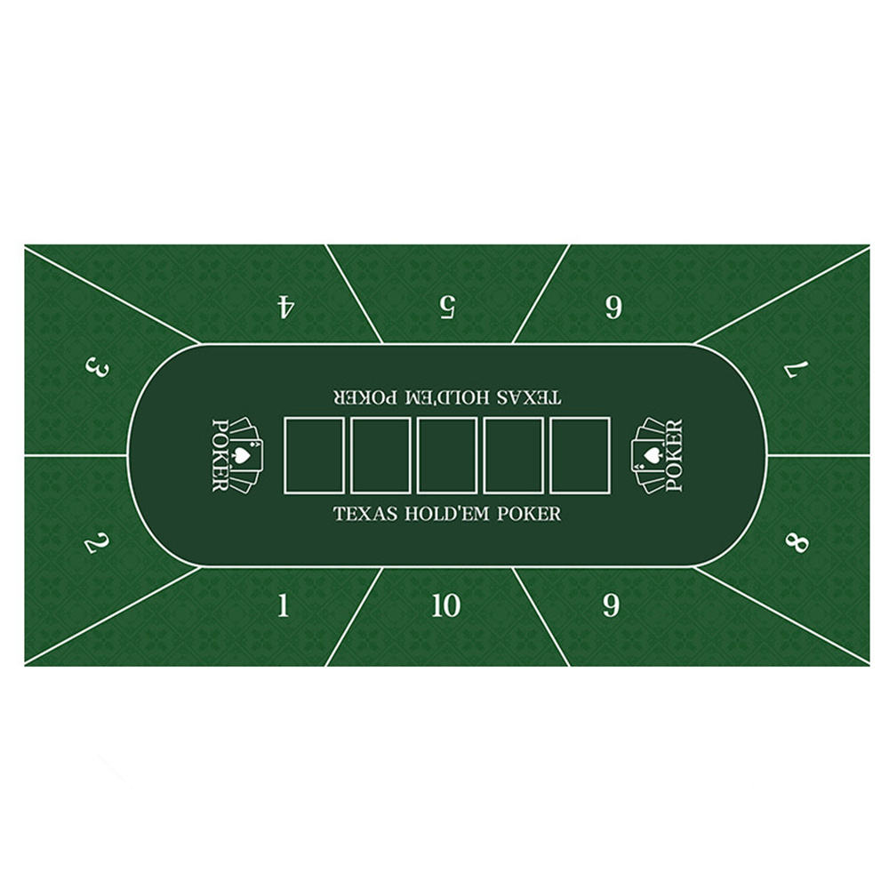 Casino Texas Hold'em Tischmatt – Gaming Desk Mat Bewertung und Preis