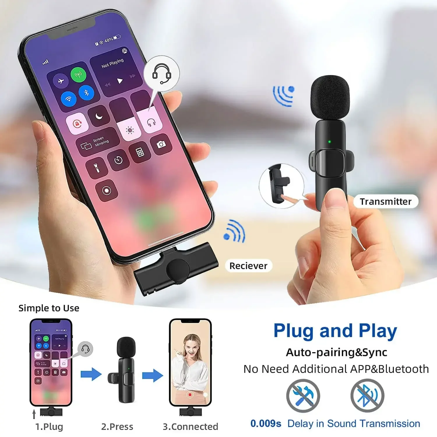 Kabelloses Lavalier-Mikrofon 2 – Gaming Microphone Bewertung und Preis