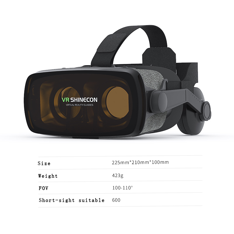 VR Shinecon Casque Viar 3D-Bri – Vr Headset Pc Bewertung und Preis