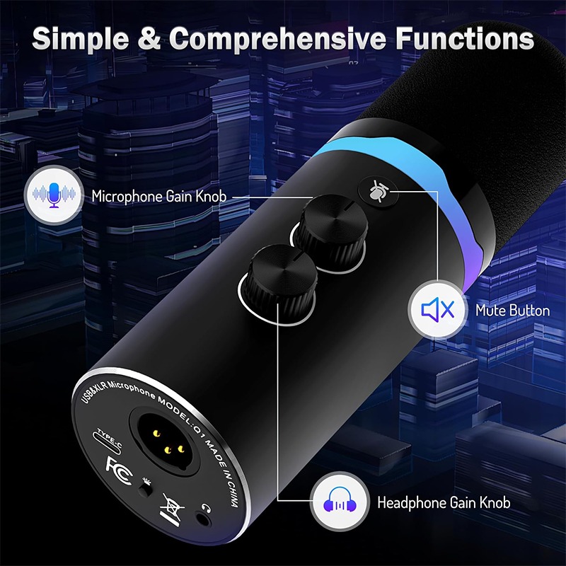 USB-Gaming-Mikrofon mit Schwen – Gaming Microphone Bewertung und Preis